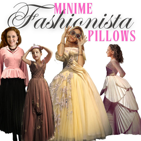 Minime Fashionista 3D Pillow