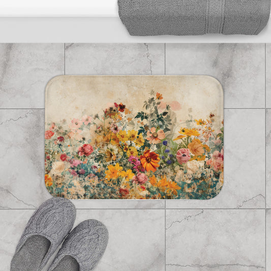 Wildflowers Bath Mat